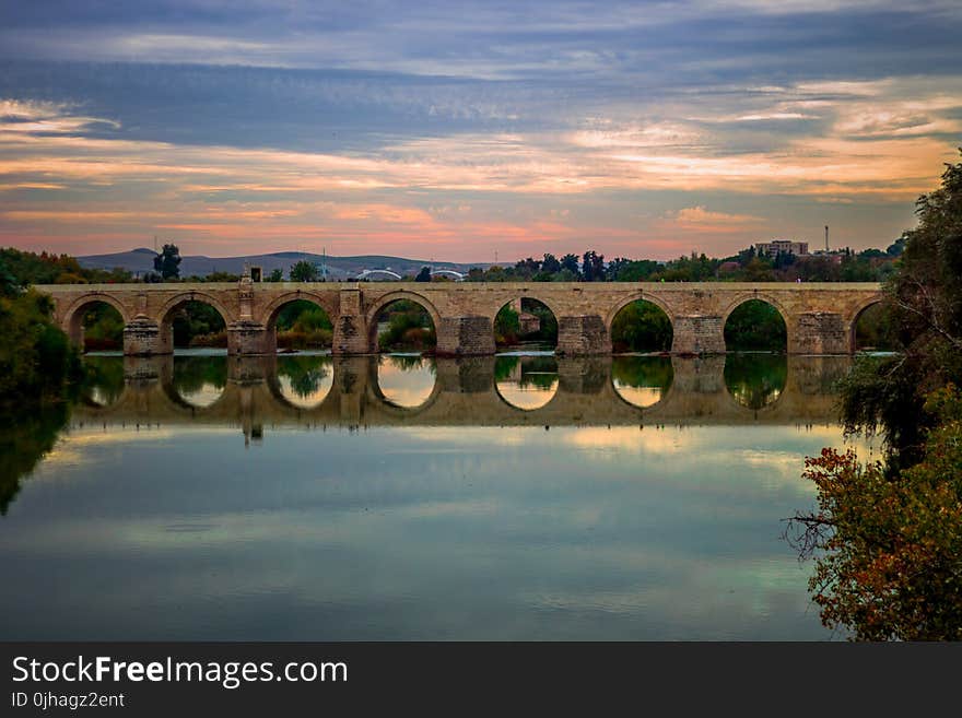 Panoramic Photo of Bridge