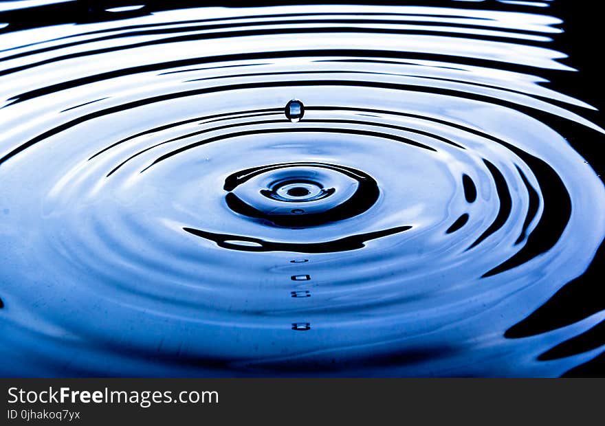 Time Lapse of Water Droplet