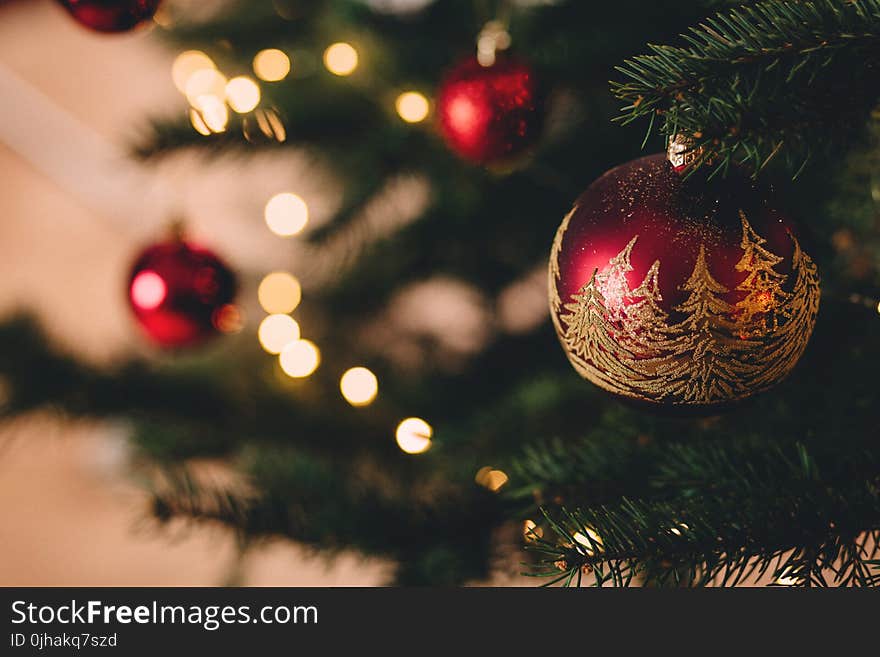 Christmas Tree With Baubles