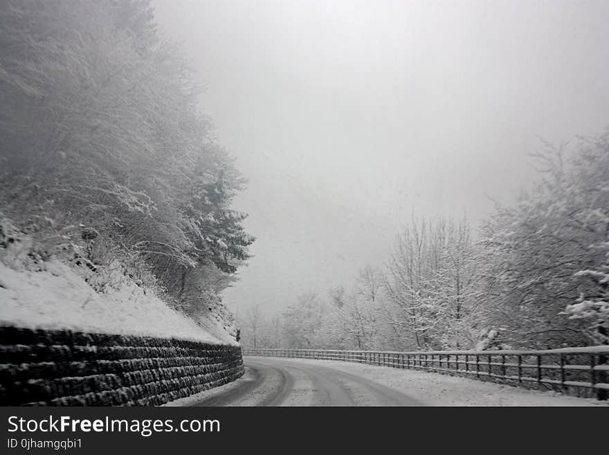 Photo of Snowy Road