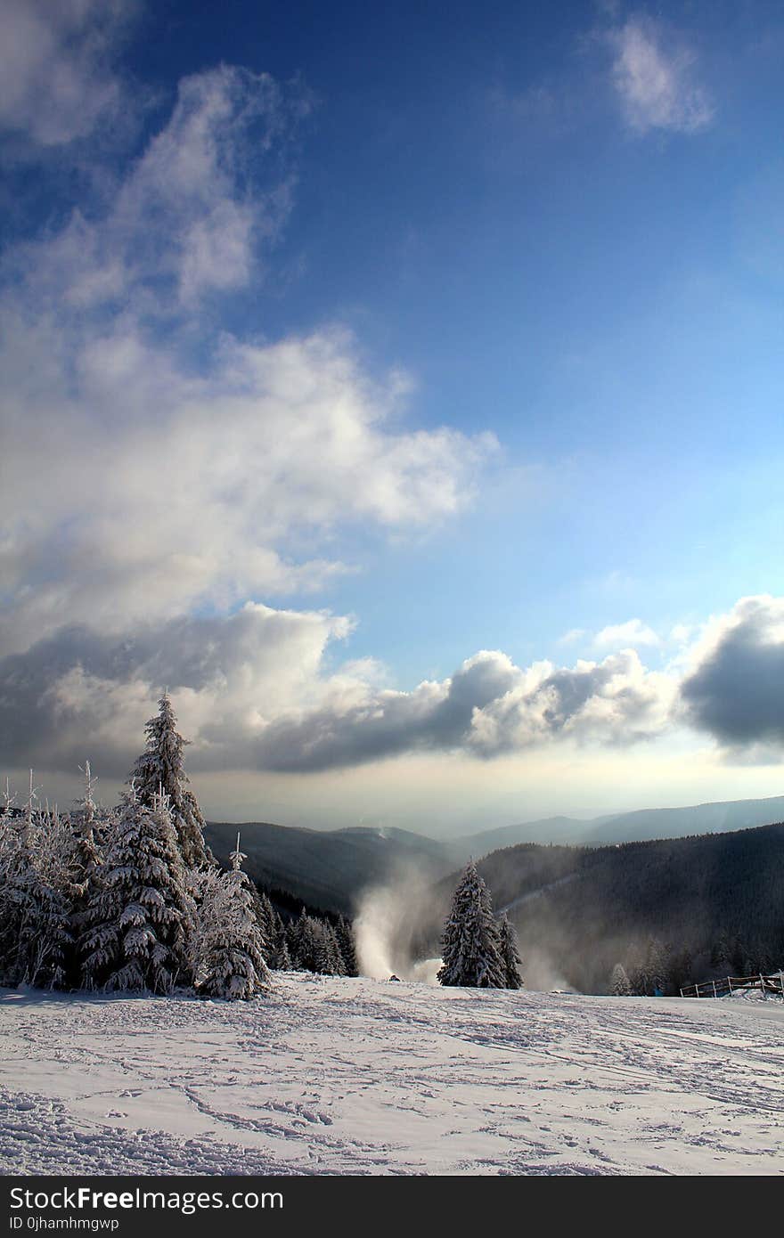 Landscape Photography of Snowy Mountain