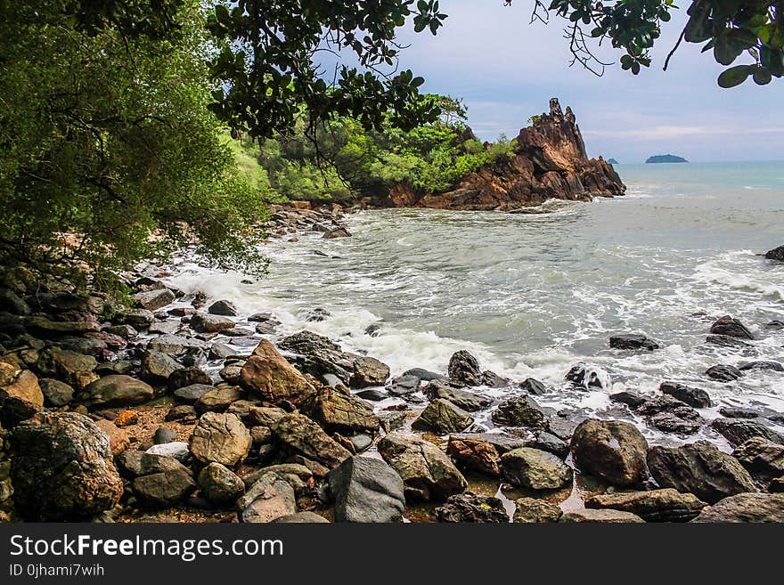 Landscape Photography of Sea Shore