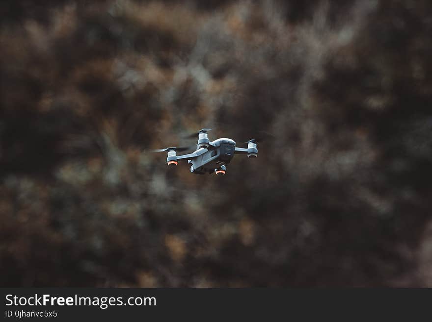 Black and Gray Drone