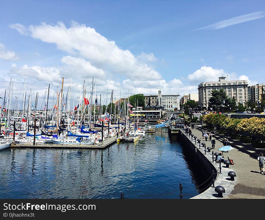 Landscape Photo of Boats on the Port