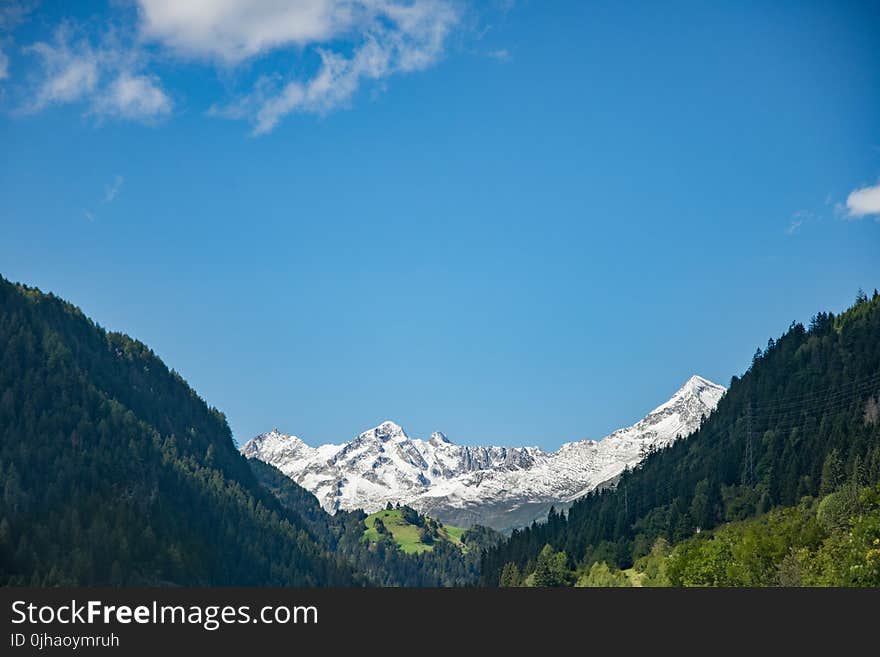 Scenic View of the Mountain