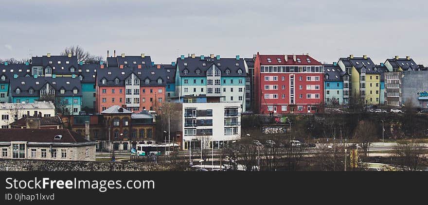 Aerial Image of City Houses