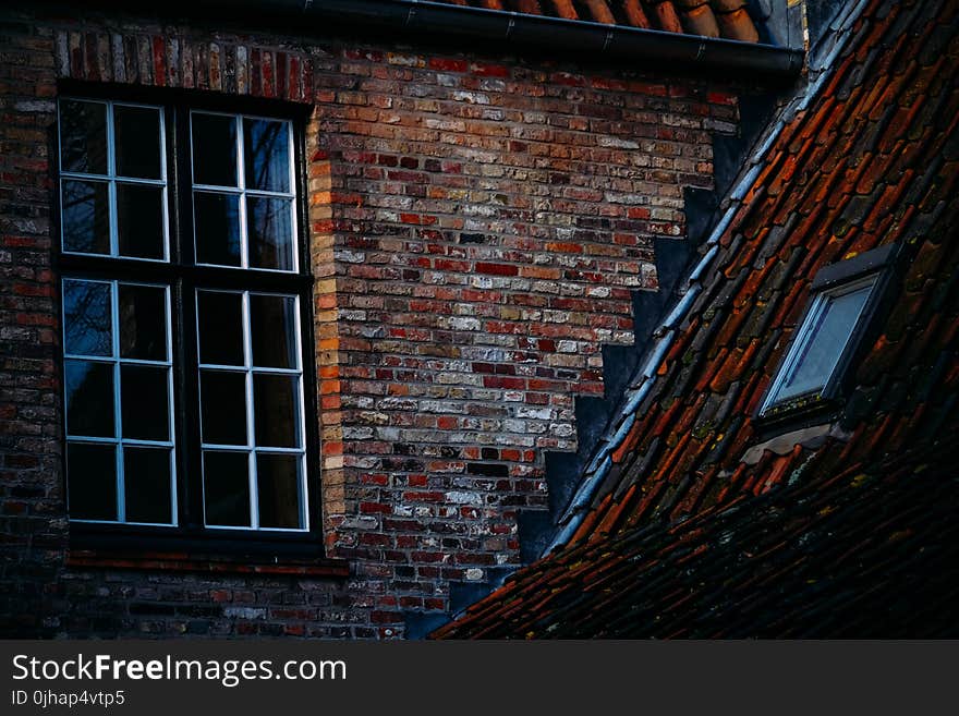 Black Steel Framed Glass Window