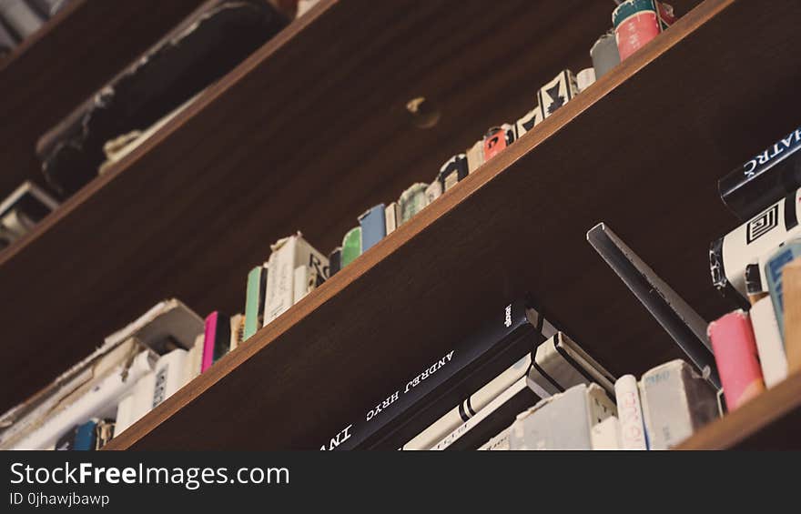 Books on Shelf