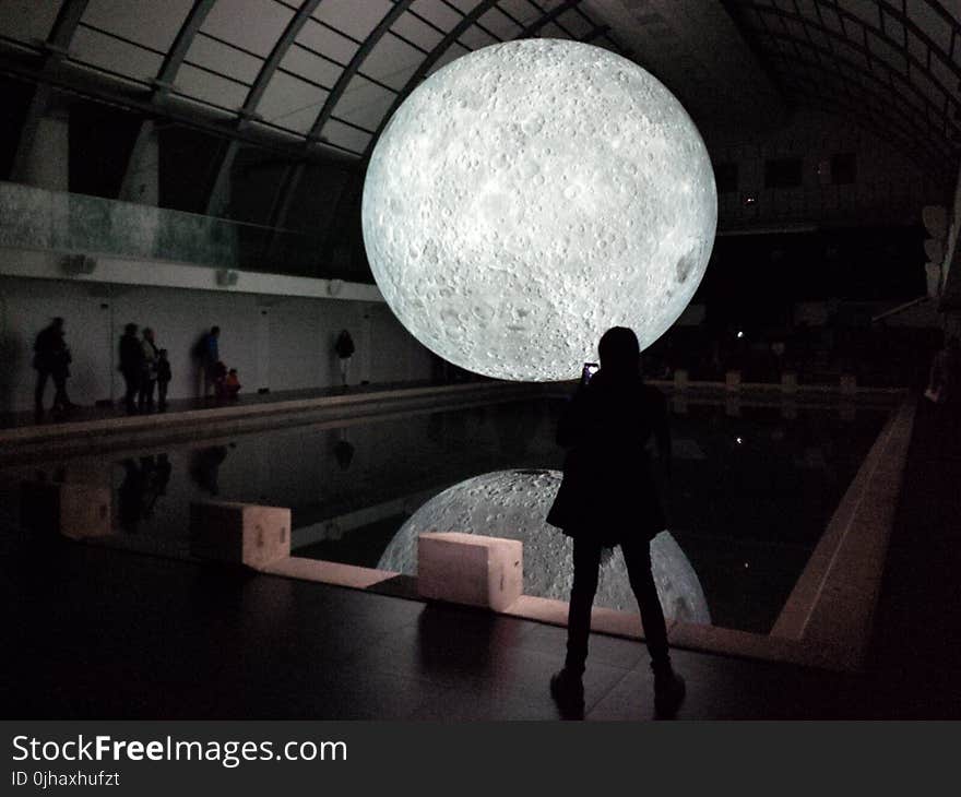 Globe Above Pool Decor