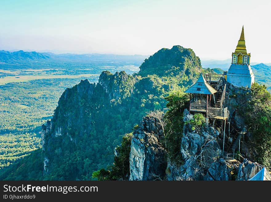 Scenic View from the Temple