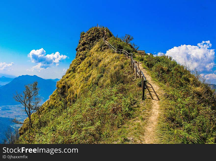 Scenic View of the Mountain