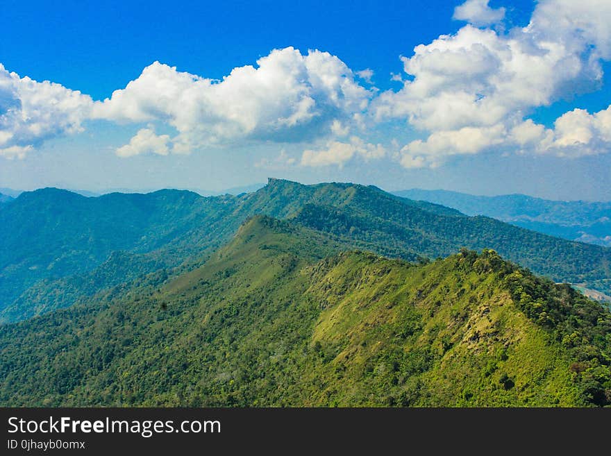 Scenic View of the Mountain