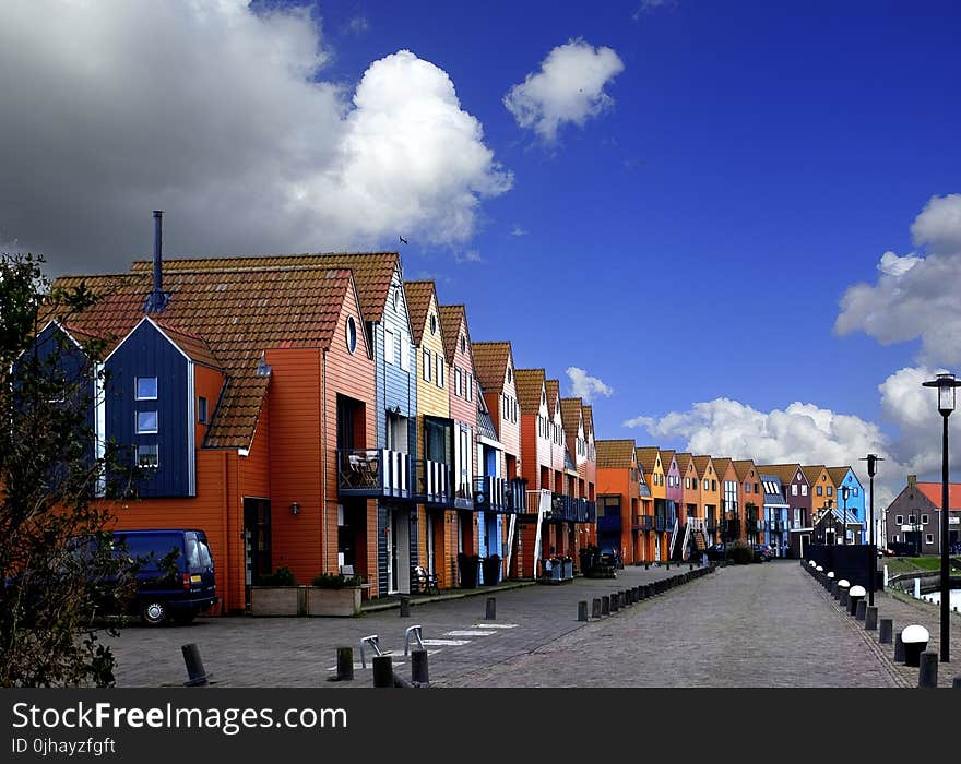 Multicolored House Photo