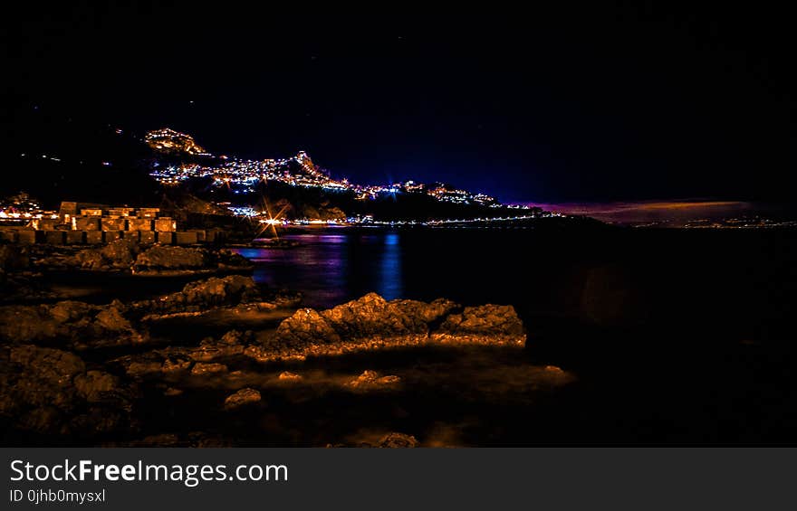 Photography of Illuminated City