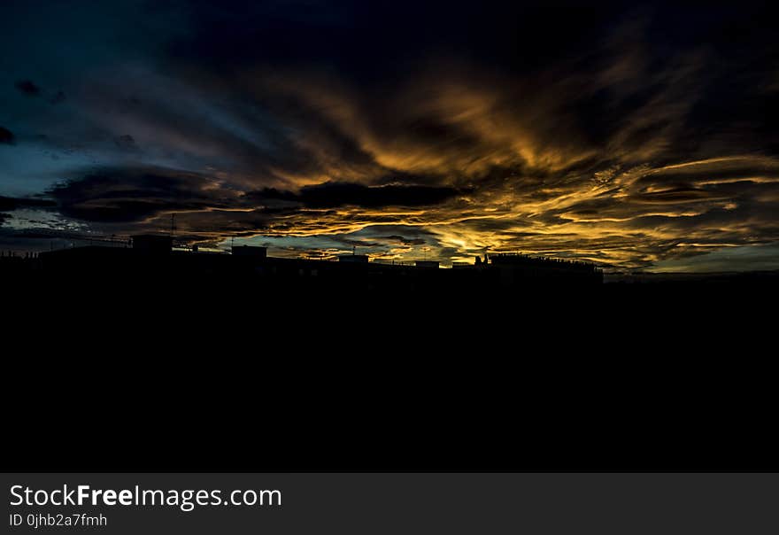 Photography of Clouds during Golden Hour