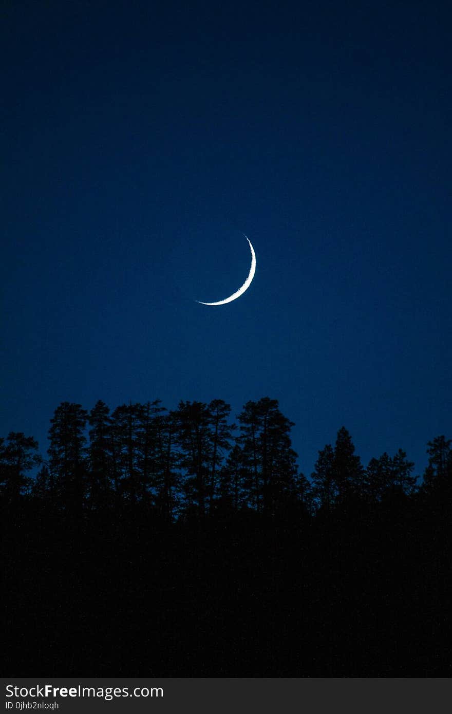 Photo Of Crescent Moon