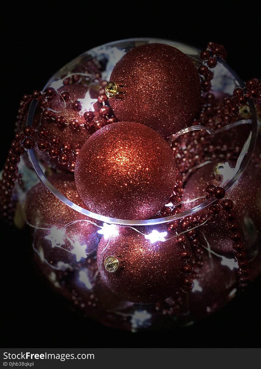 Photo of Christmas Balls in the Vase