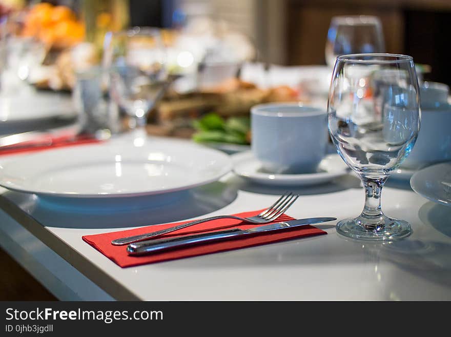 Close-up Photo of Formal Table Setting