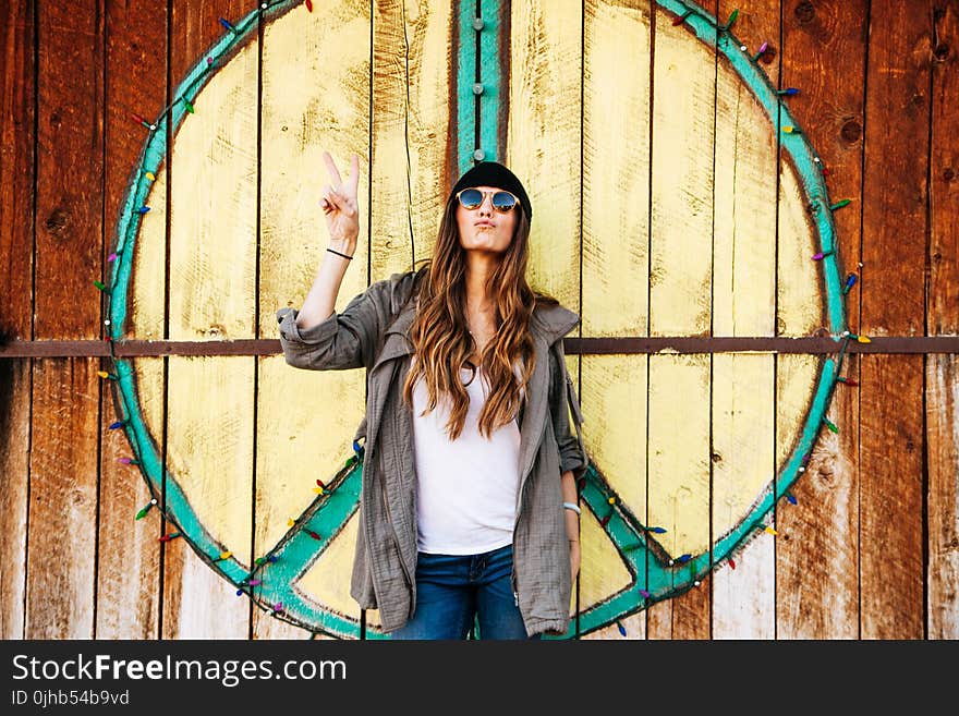 Photo of a Hippie Woman