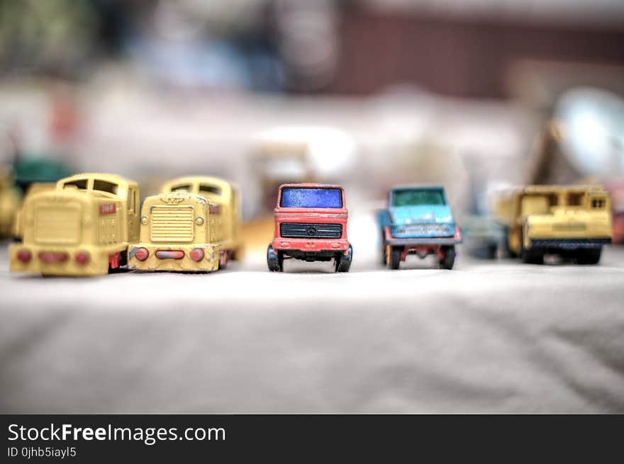 Close-up Photography of Toy Cars