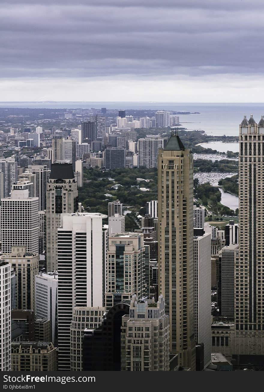 Aerial Photography of High Rise Buildings