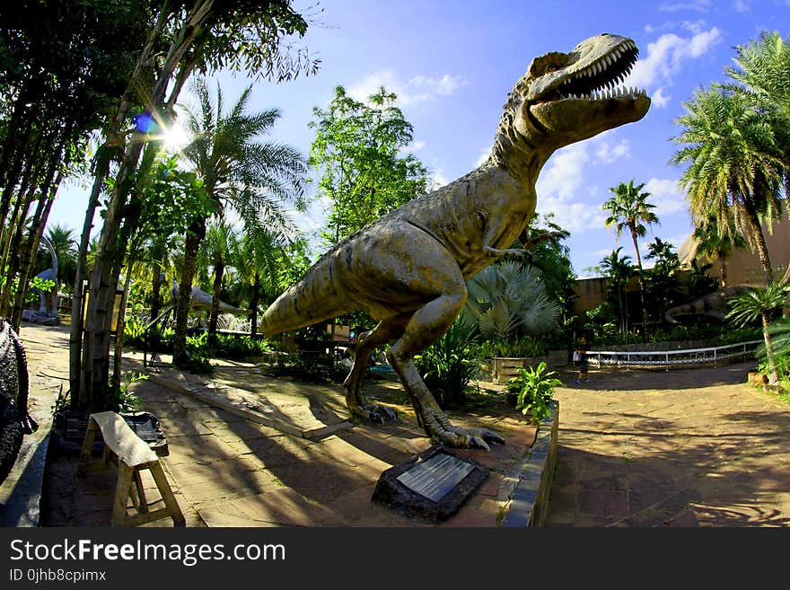 Dinosaur Statue