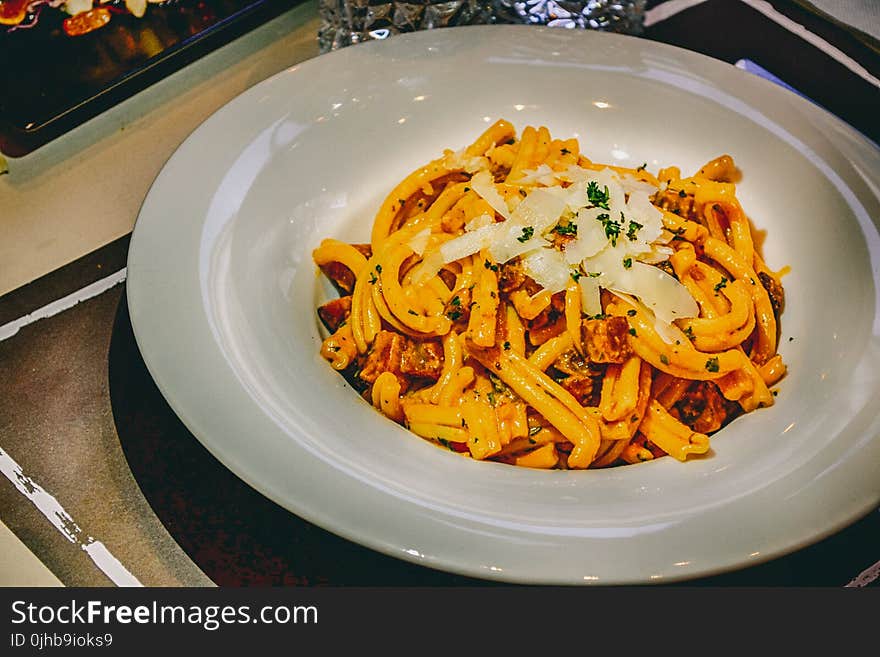 Pasta on a Plate