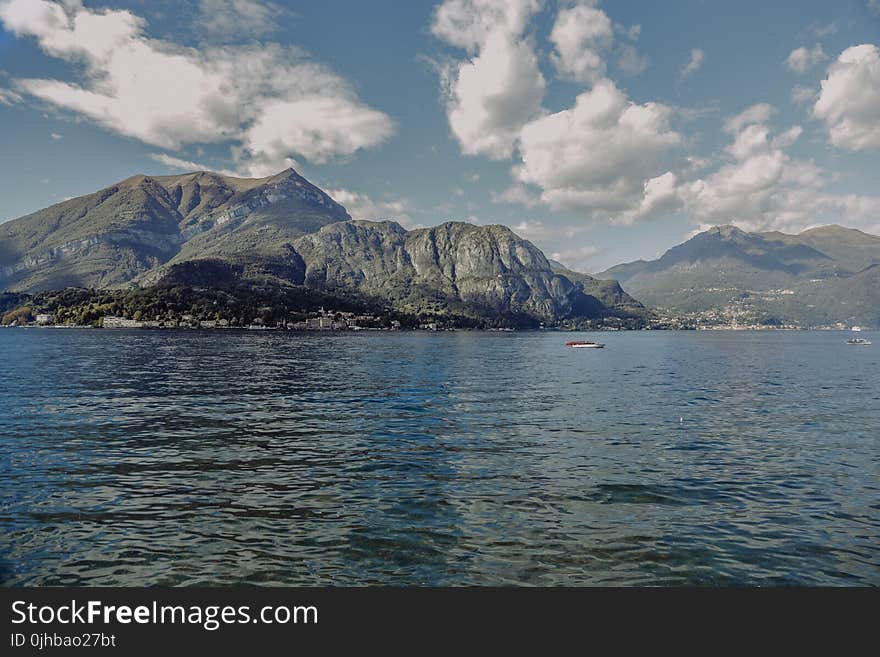 Body of Water Near Mountain