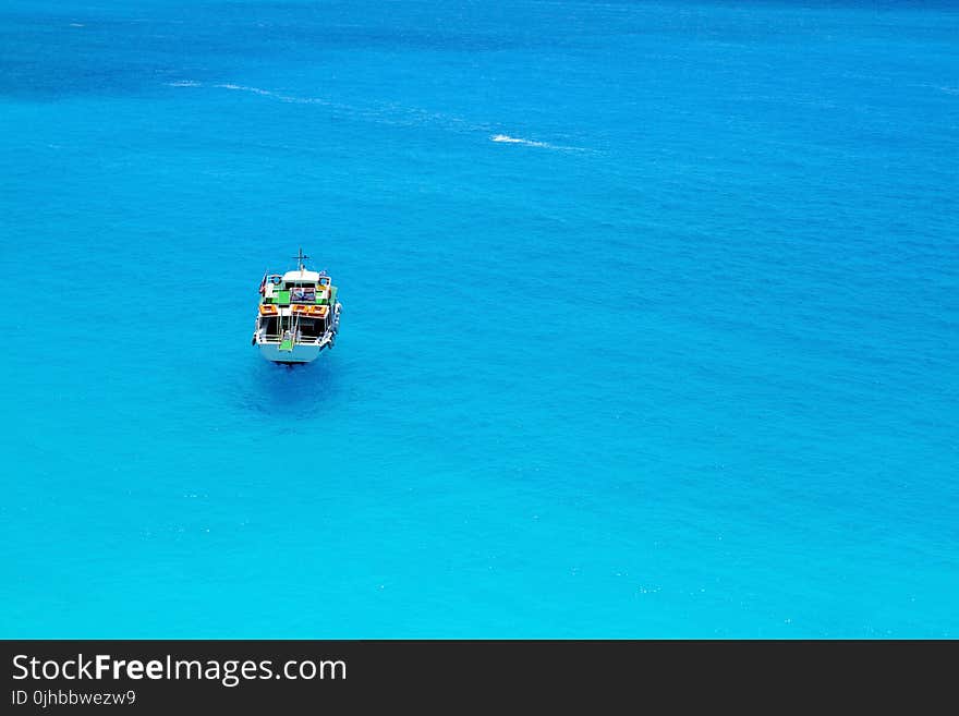 Yacht In Body Of Water