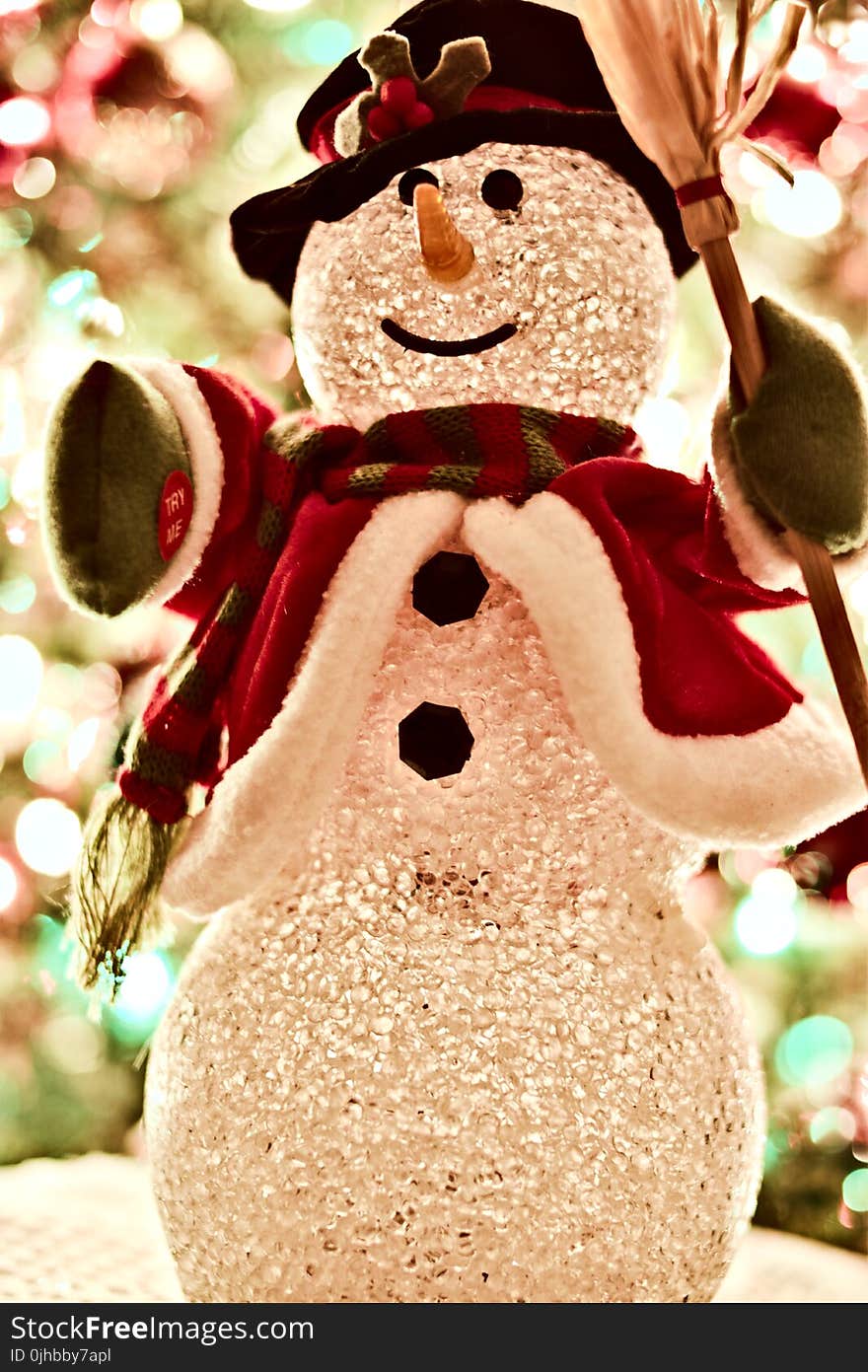 Snowman Figurine