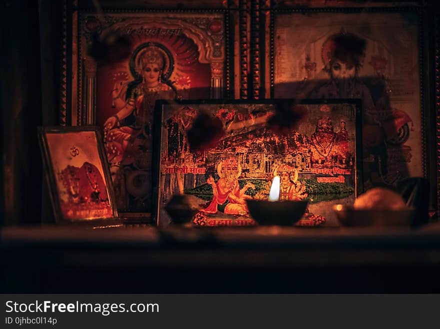 Assorted Hindu Gods Photography