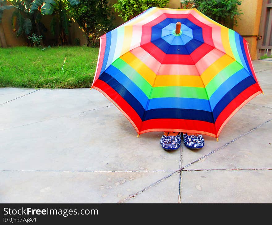 Multicolored Umbrella