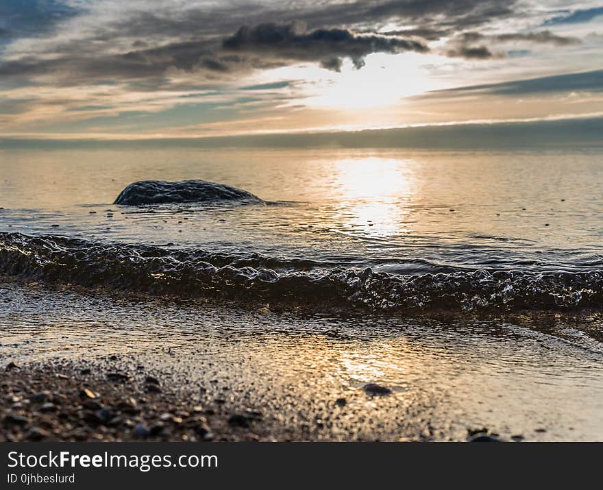 Sunset over the Horizon