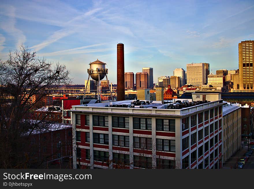 White and Brown City Buildings