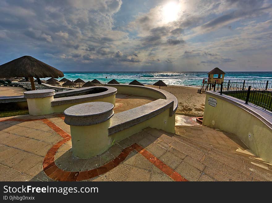 Brown Cottages Near Beach