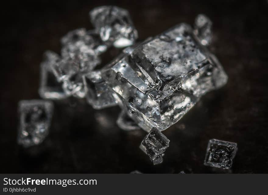 Selective Focus Photography Crystals Stones