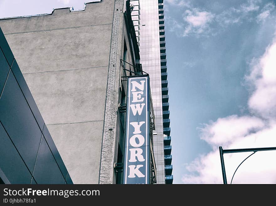 New York Signage at Daytime