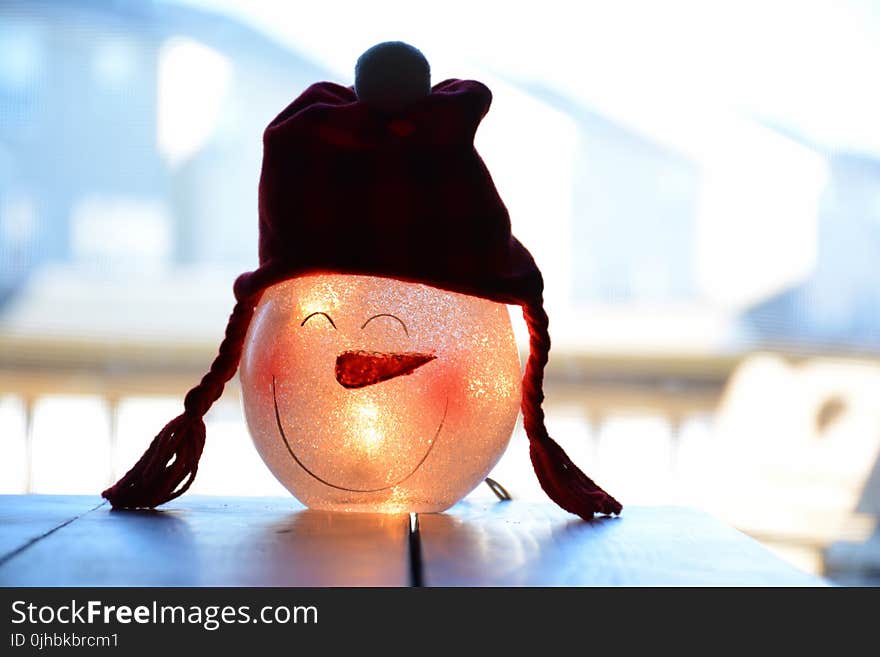 Snowman Head Decor