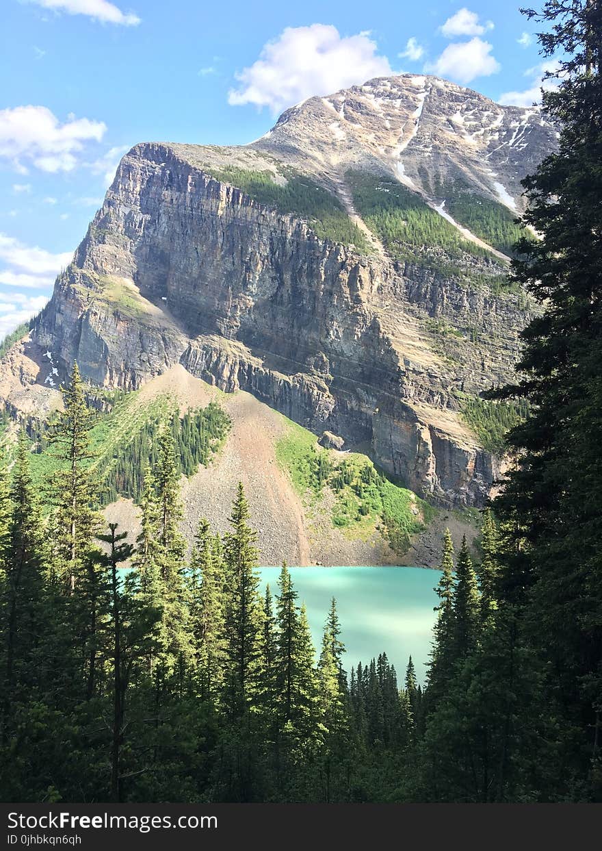 Green and Brown Mountains