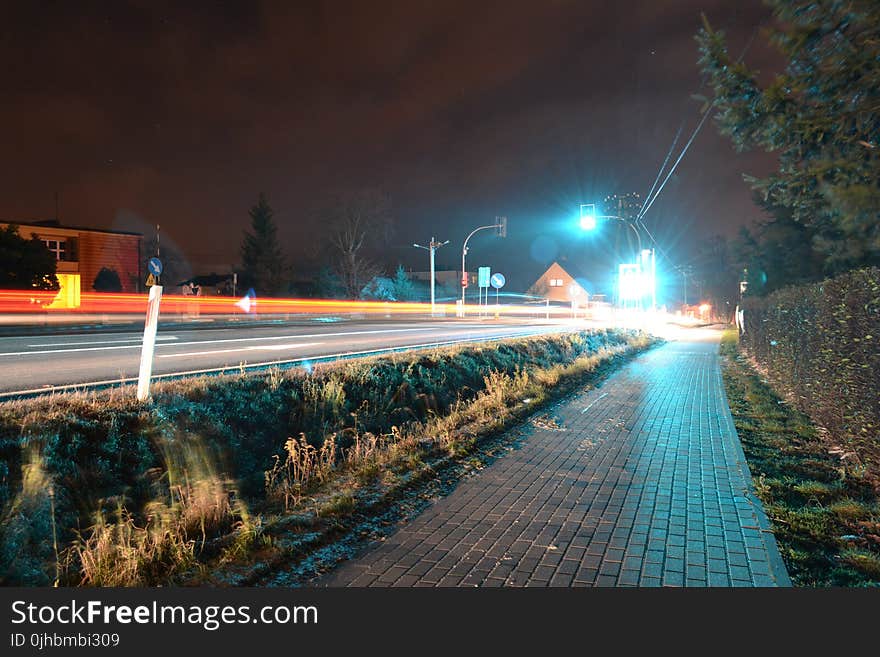 Long Exposure of Cars