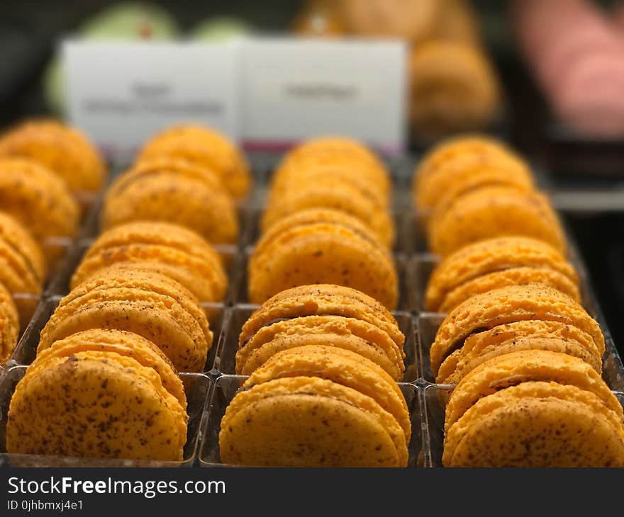 Selective Focus Photography of Baked Macaroons