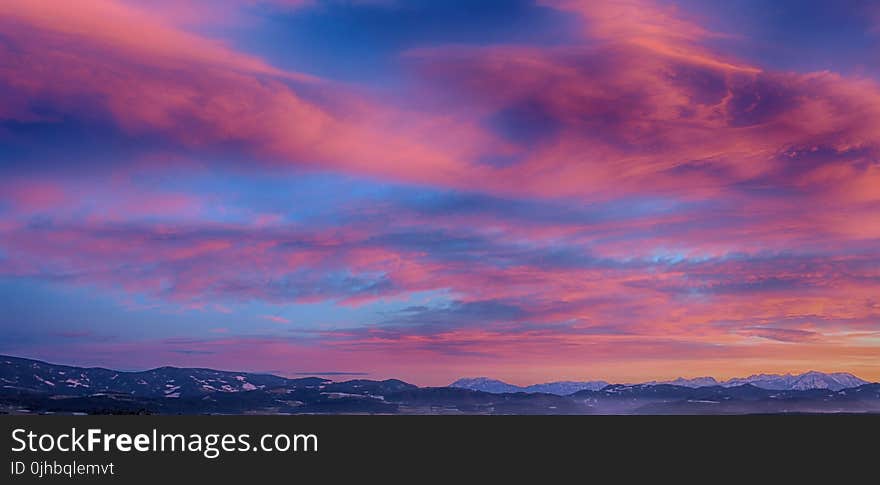 Scenic View of Sky During Dawn