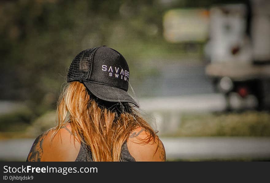 Women&#x27;s Black Savage Baseball Cap