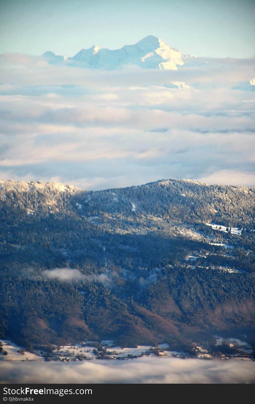 Photography Mountain Skyline Shot