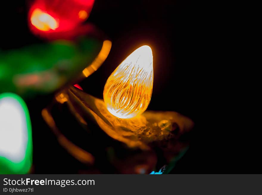 Macro-photo of Light Bulb