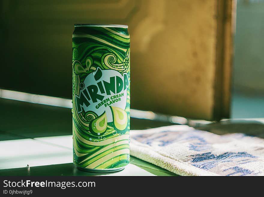 Close-up Photography of Soda Can