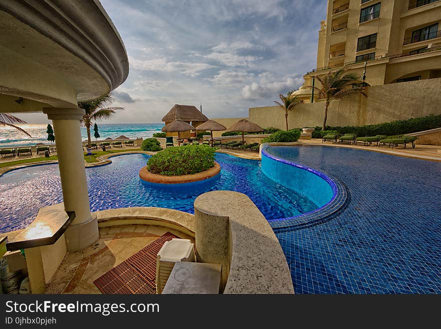 Scenic View of the Swimming Pool