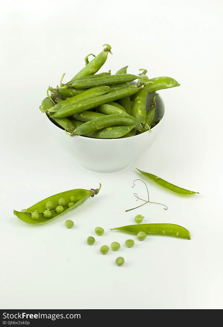 Bowl of Snap Peas