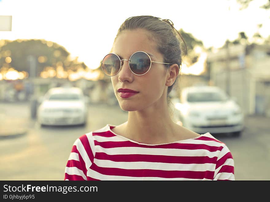 Portrait of a Woman in the Street