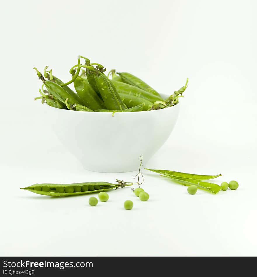 String Beans On Bowl